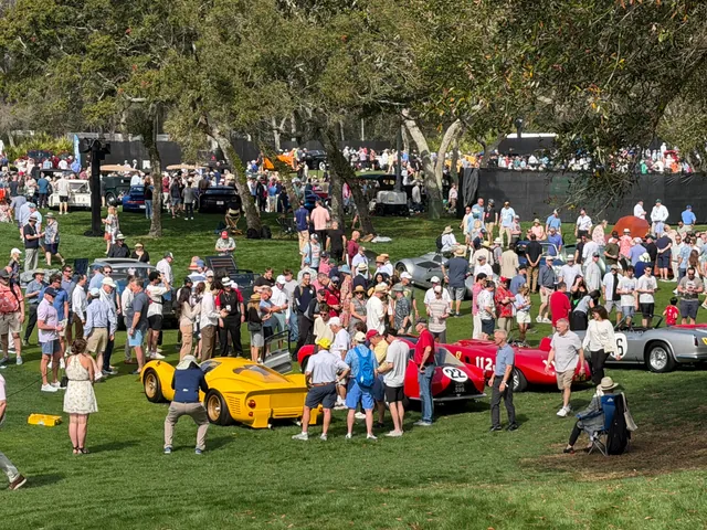 Rare Racing Car Sighting at Amelia Island Concours