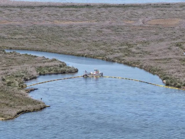 Cleanup Efforts Underway After Louisiana Oil Spill