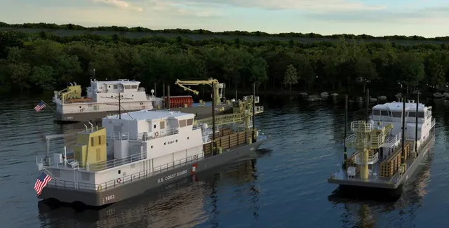Coast Guard Authenticates Keels for Future Waterways Commerce Cutters