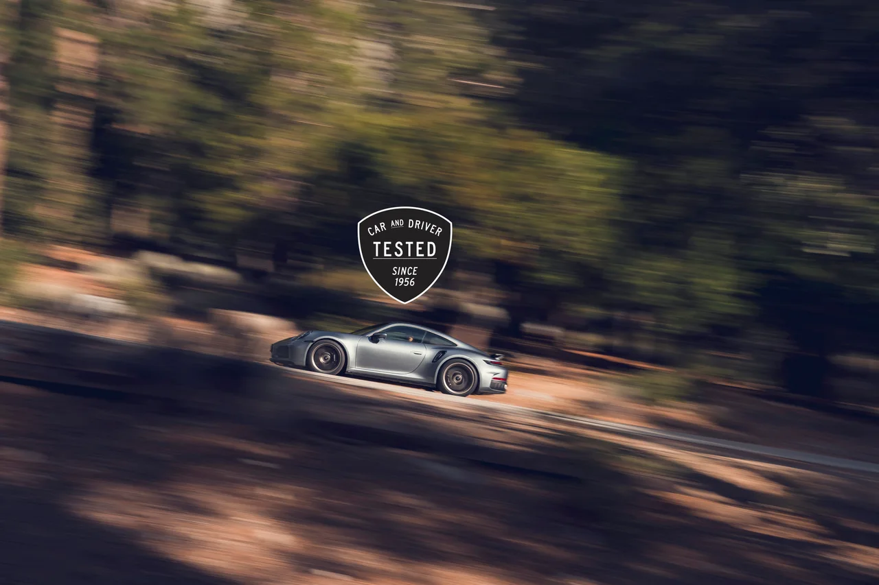 Porsche 911 Turbo S Leaves Competition in Dust