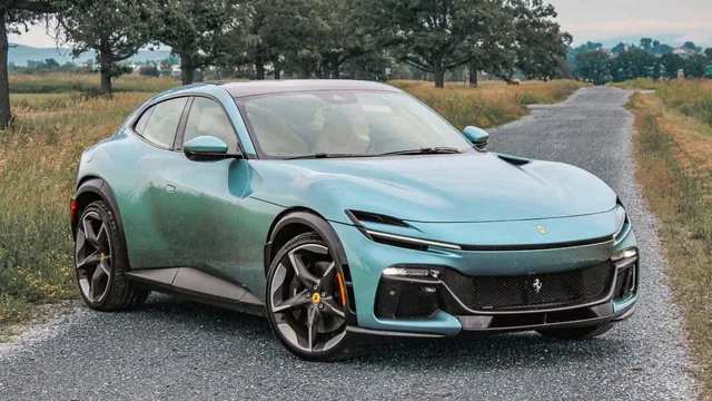 Ferrari's New V12 SUV Takes Shape