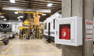 AED Installations Strengthen Workplace Safety