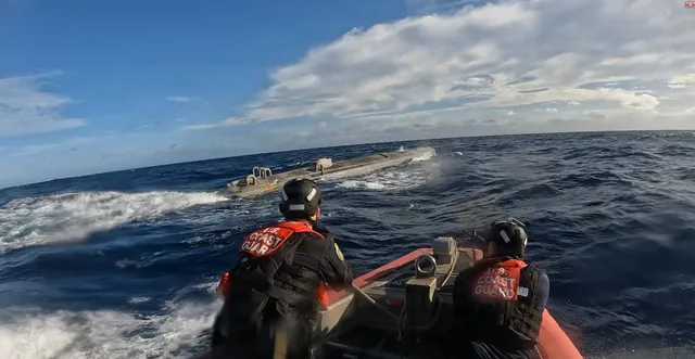 Coast Guard Interdicts Suspected Drug Smugglers in Eastern Pacific Sea