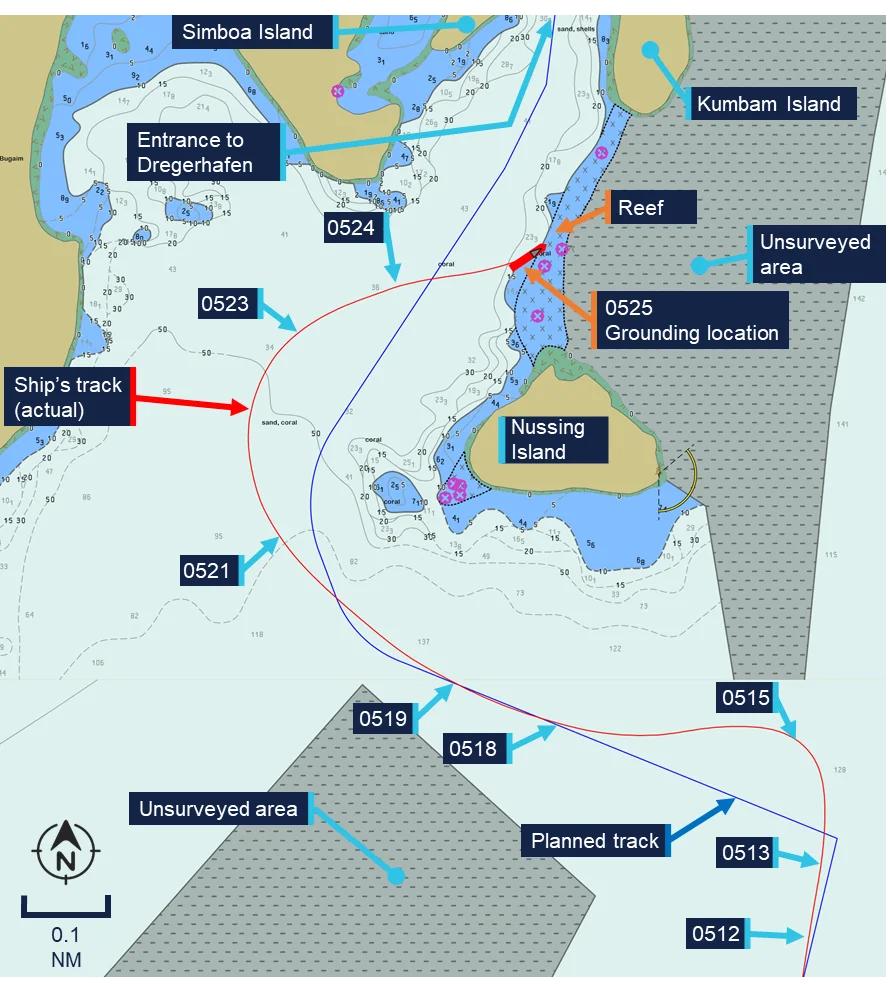 Cruise Ship Grounding Raises Questions About Navigation Procedures