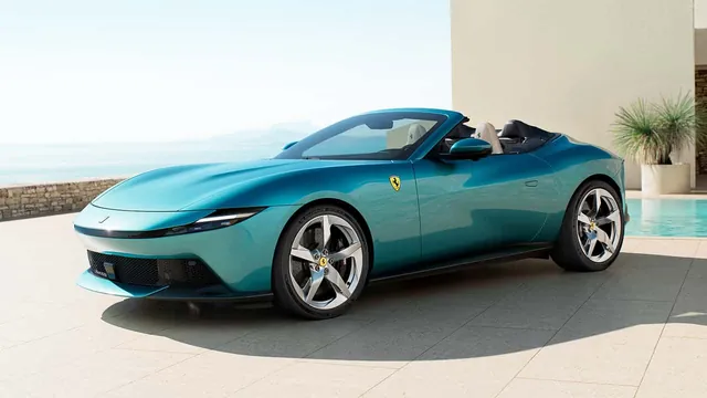Ferrari Unveils Powerful Open-Top Roadster