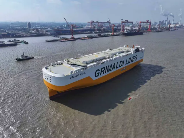 Grimaldi Takes Delivery of Grande Seoul