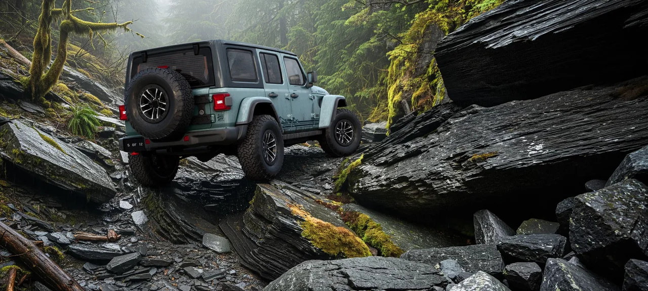 Jeep's Rockslide Special Edition Wraps Up the Blue Look