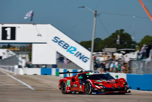 Fuoco's Dramatic Comeback Wins Sebring GTD for Af Corse