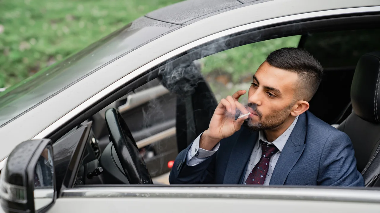 A Brief History of Smoking in Cars