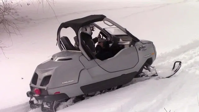 Reviving the Wild Side-By-Side Snowmobile