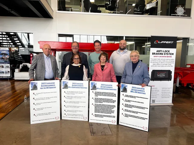 Indiana RV Industry Sees Major Update with New Chassis Transport Rules