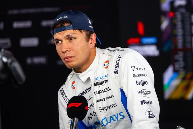 Albon Frustrated With Car Performance