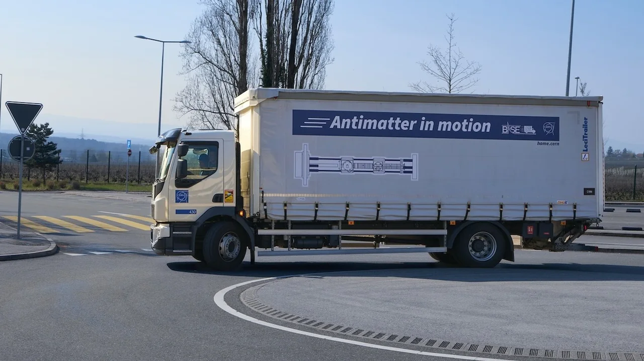 Scientists Take Antimatter on Its First Road Trip
