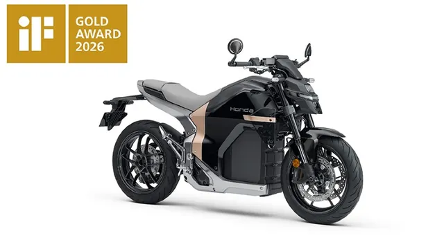 Honda's Electric Motorcycle Wins Top Design Honors
