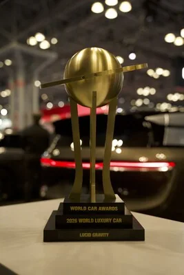 Lucid Gravity SUV Crowned 2026 World Luxury Car of the Year