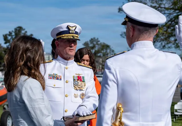 New Commander Takes Helm of USCG Pacific Area