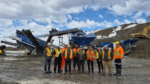 Modern Aggregates Processing Technology Revitalizes First Nations Community