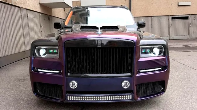 Range Rover Sport with Rolls-Royce Cullinan Grille