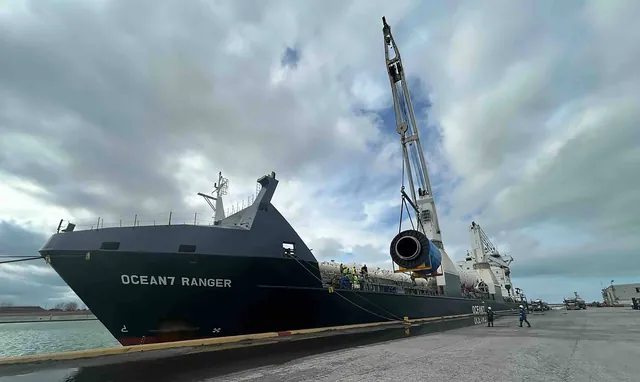 Steel Capital Welcomes Ocean Vessel