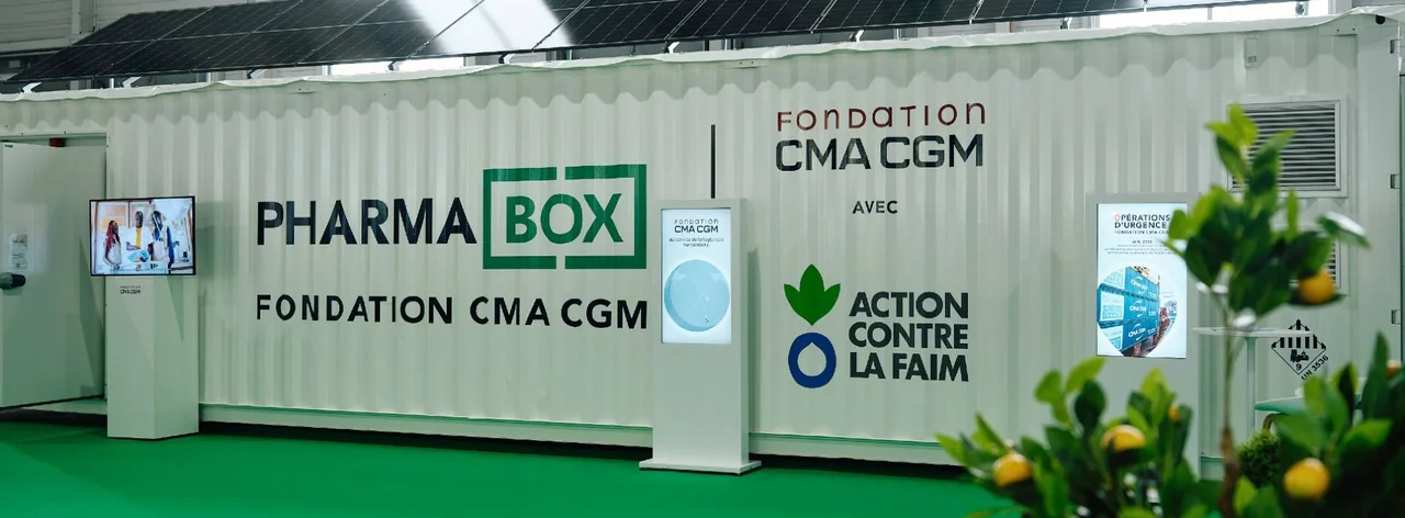 CMA CGM Unveils Innovative PharmaBox for Humanitarian Aid