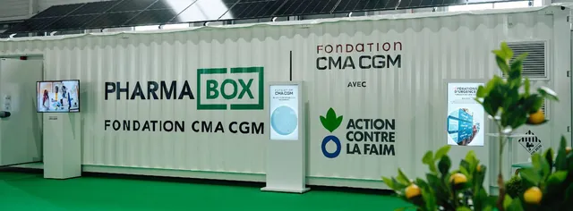 CMA CGM Unveils Innovative PharmaBox for Humanitarian Aid