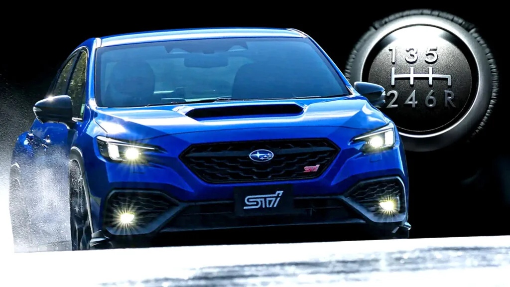 Manual WRX STI Hits Japanese Shores