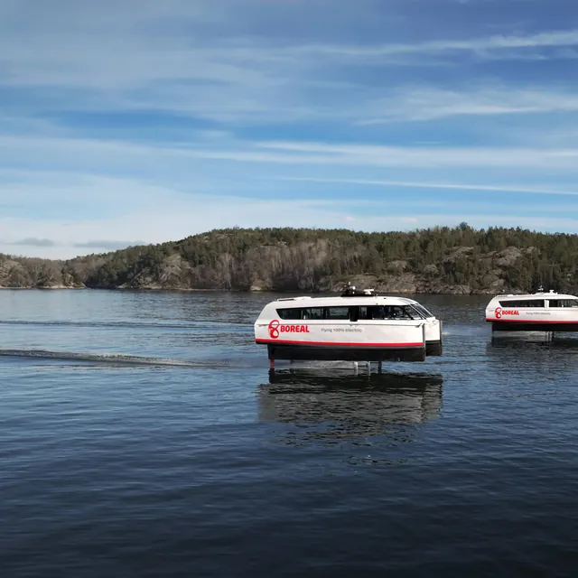 Electric Hydrofoils Set to Revolutionize Ferry Operations