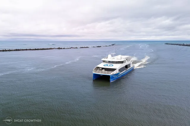 Plug-In Hybrid Fast Ferry Enters Service