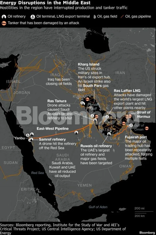 Gulf Energy Infrastructure Damaged in Iran War - image 2