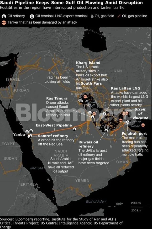Pipeline Restored After Saudi Arabia's Oil Pipeline Disruption - image 2