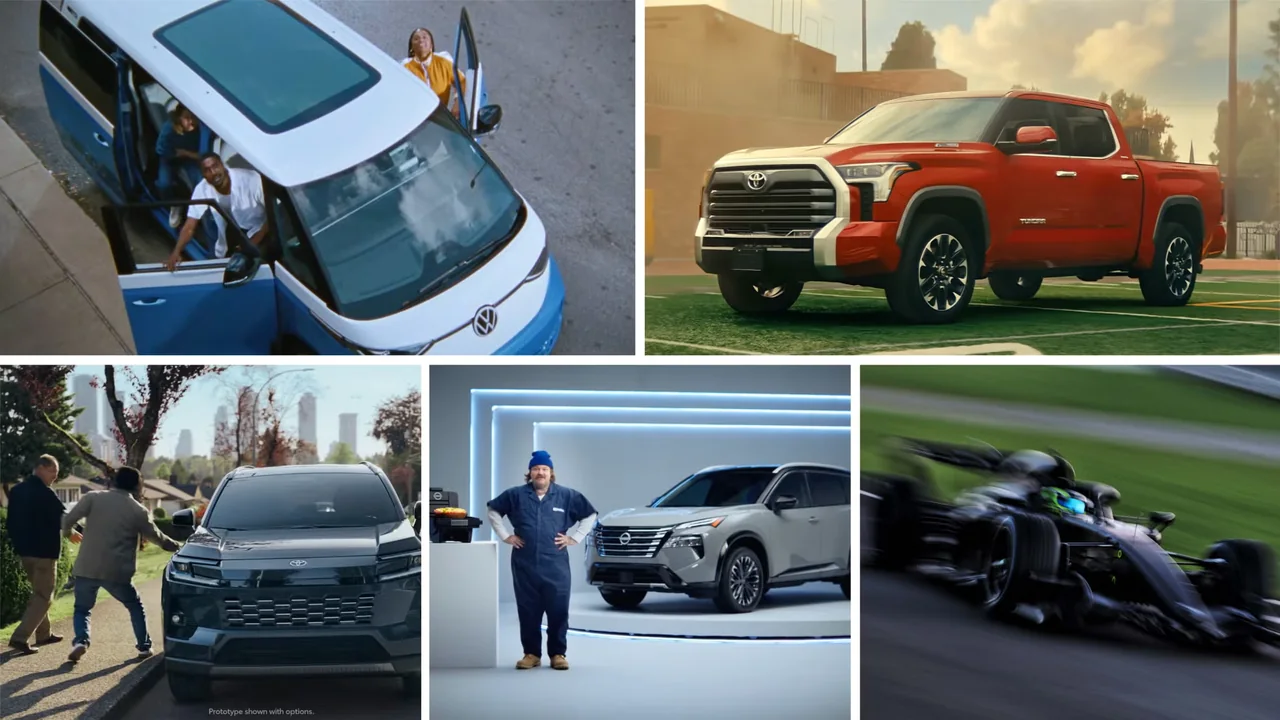 Every Car Brand Ad You'll See at Super Bowl LX