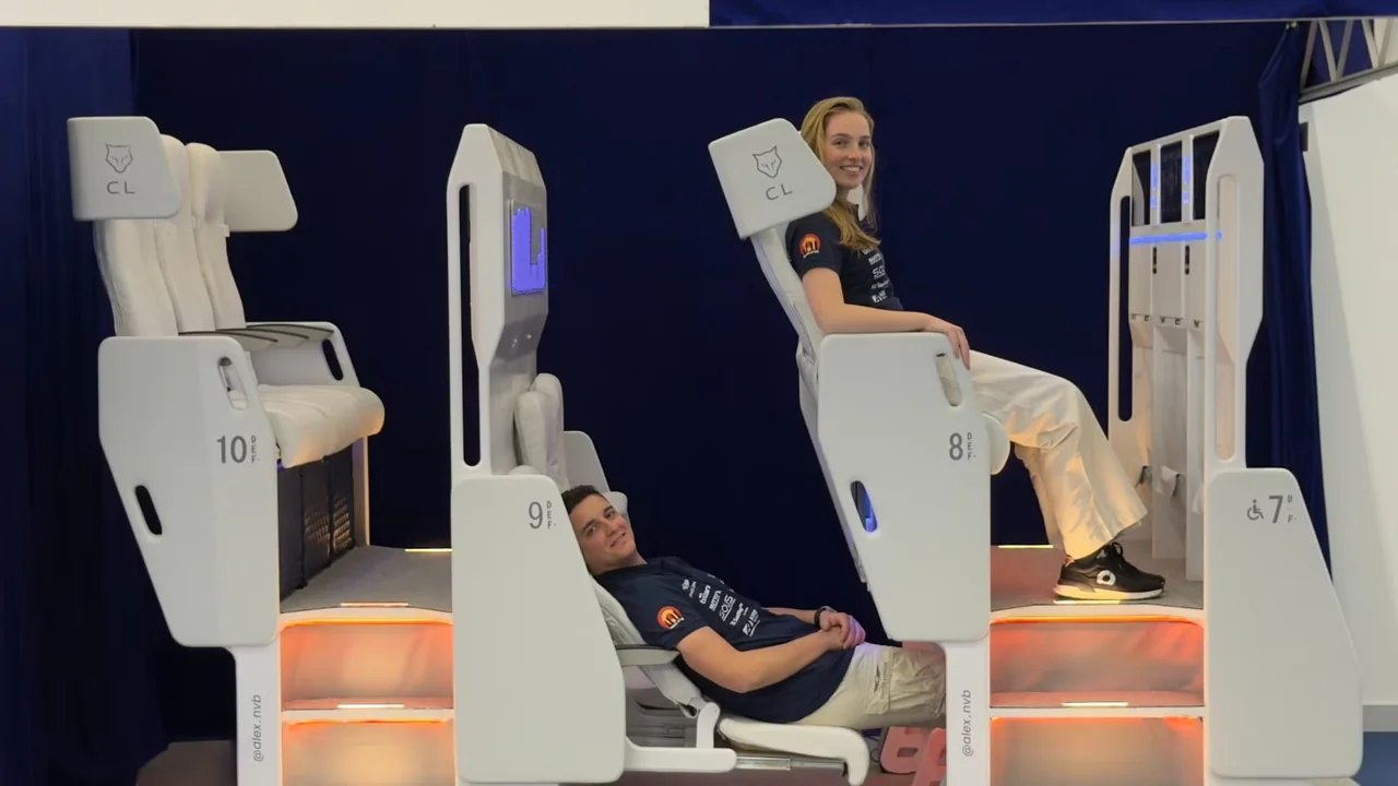 Revolutionizing Air Travel: Double-Decker Seats for Economy Class