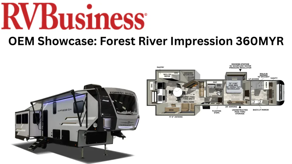 Forest River's Impression 360MYR: A Luxury Fifth-Wheel Experience - image 2