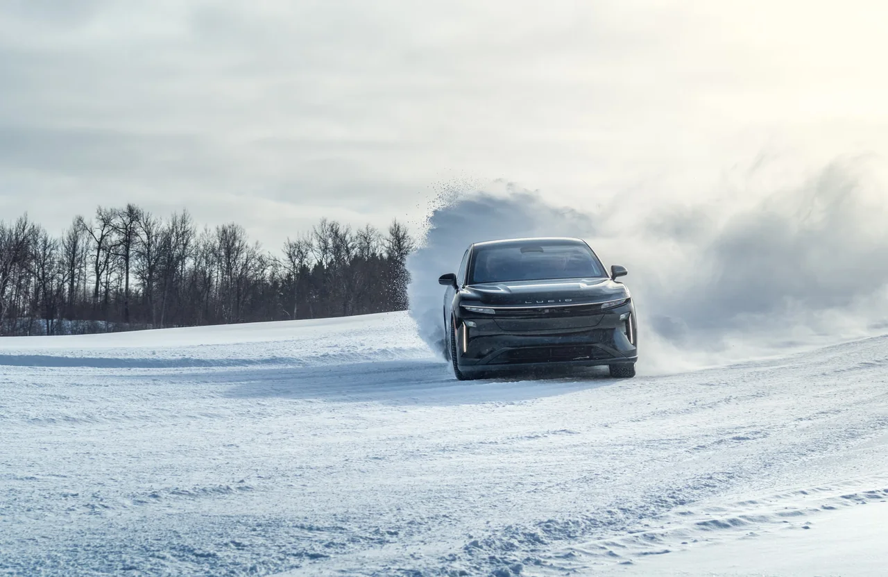 Lucid Shows Us How EVs Can Dominate Ice and Snow