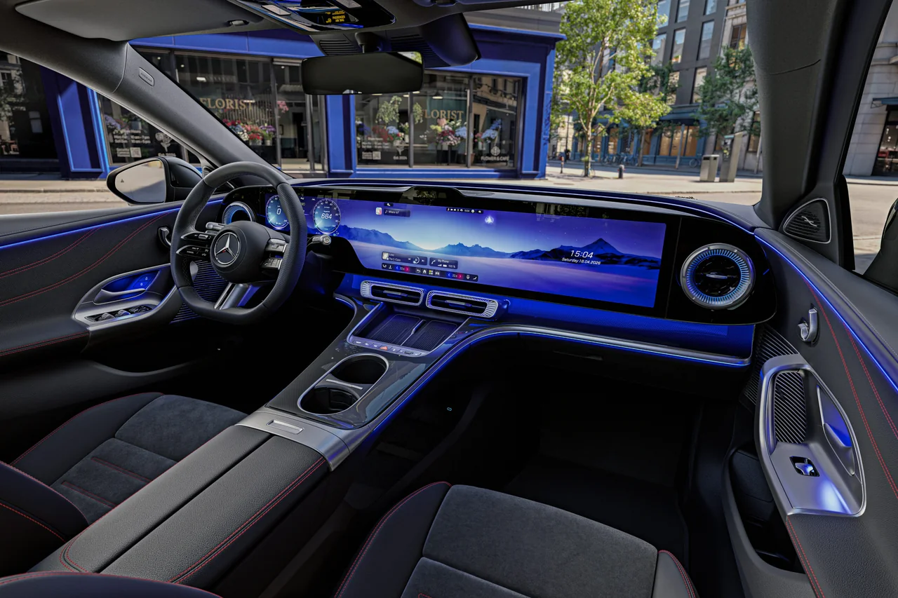Electric Mercedes-Benz C-Class Interior Unveiled