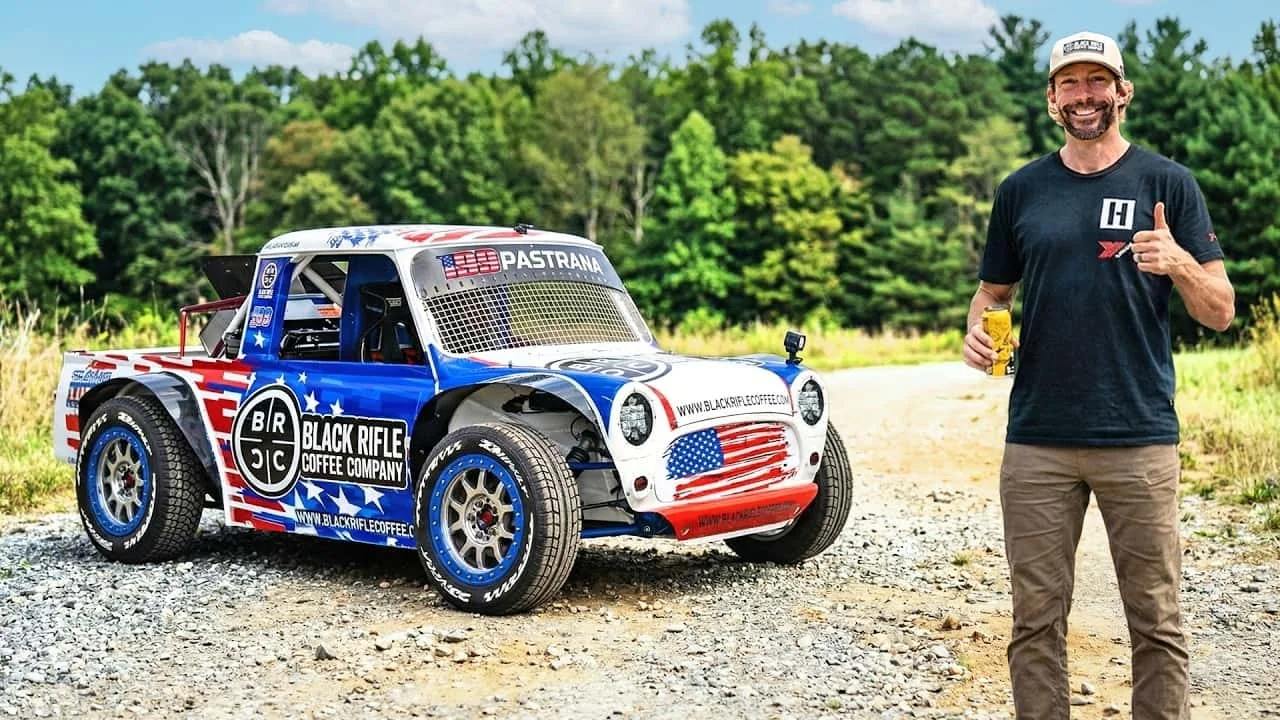 Travis Pastrana Takes to the Streets in His Hayabusa-Powered Wheelie Truck