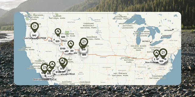 Overlanding Adventure Route Takes Shape