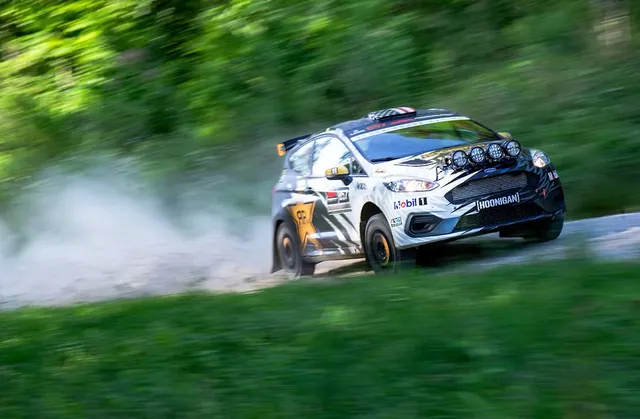 Lia Block Narrowly Loses Sno*Drift Rally Due to Timing Belt Failure