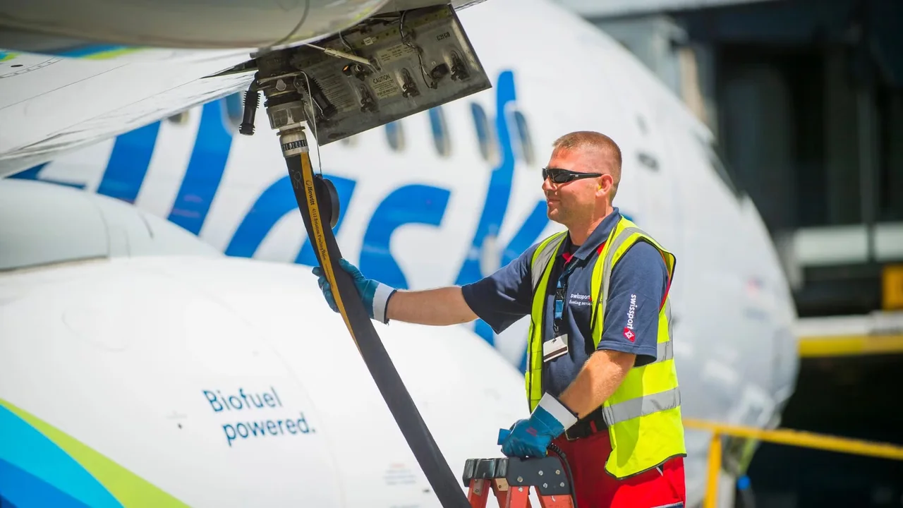Alaska Airlines Boosts Loyalty Status With Sustainable Aviation Fuel Contributions