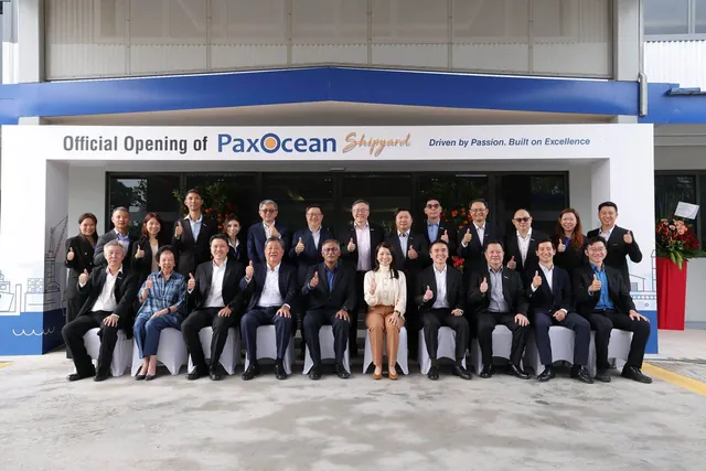 PaxOcean Opens S$200 Million Shipyard in Singapore