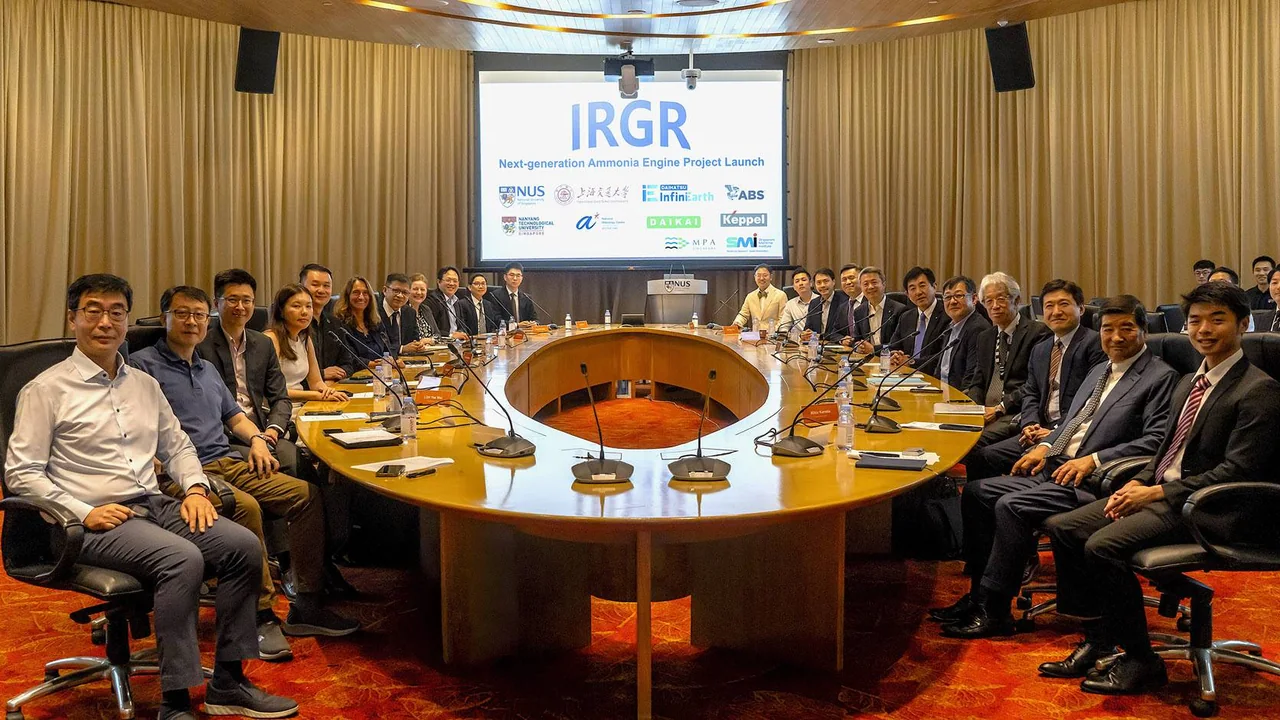 Singapore University Leads New Ammonia Engine Project