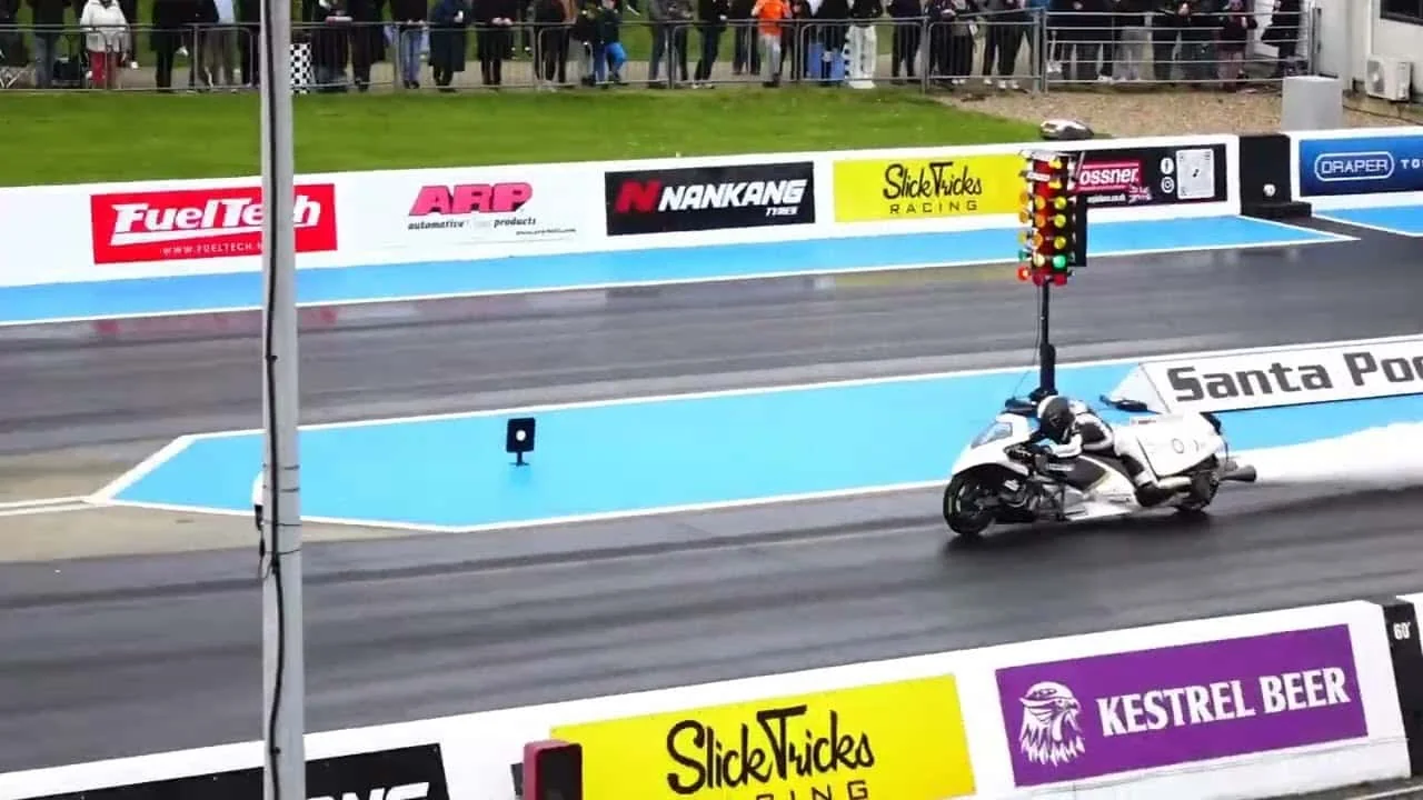 Steam-Powered Motorcycle Sets New Speed Record