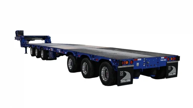 Trail King Revolutionizes Heavy Haul Design