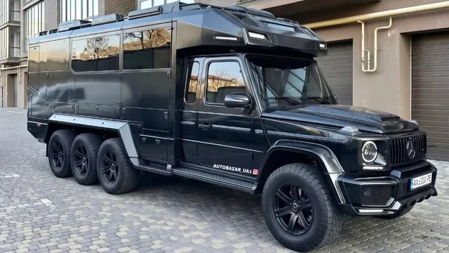 Mercedes G63 Mobile Home