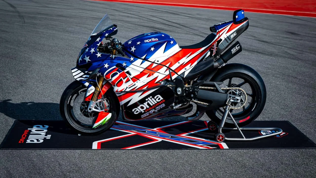 Aprilia's Exclusive Bday Gift to America