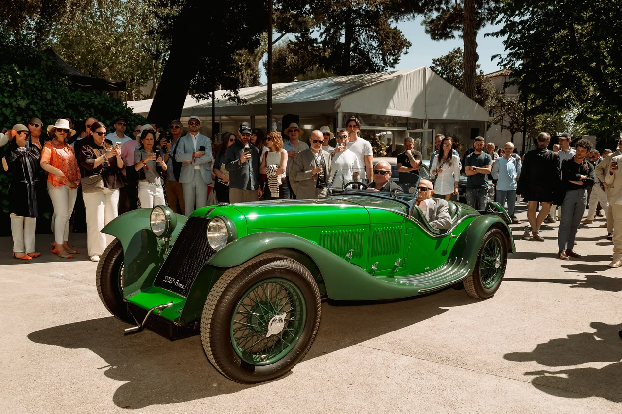 Rare Maserati V4 Sport Zagato Unleashed at Concorso Anantara