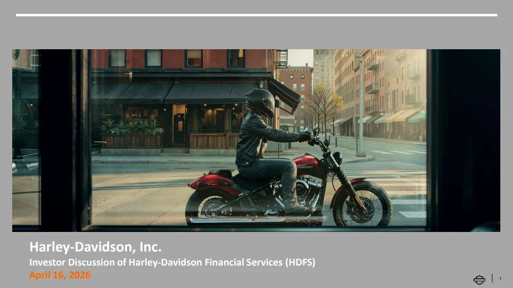 Harley-Davidson Overhauls Finance Arm with Capital-Light Model
