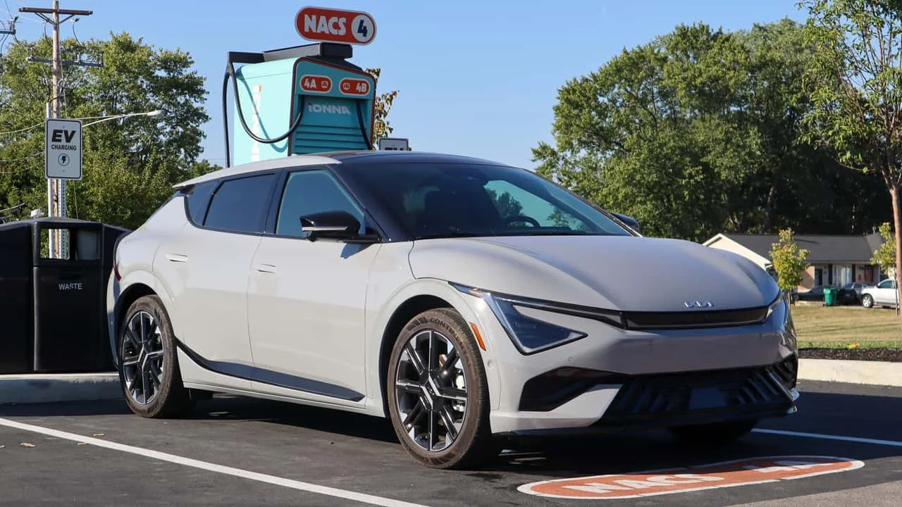 Kia EV6 Electric Crossover Takes a Big Hit