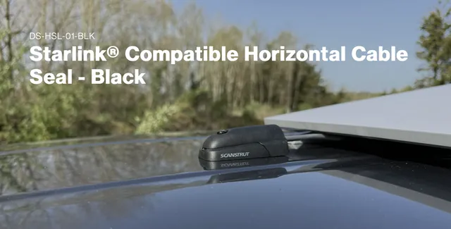 Scanstrut Cable Organizer for Starlink Simplifies Installation