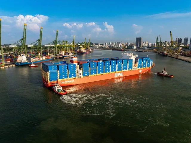 Singapore Launches First Green Shipping Service